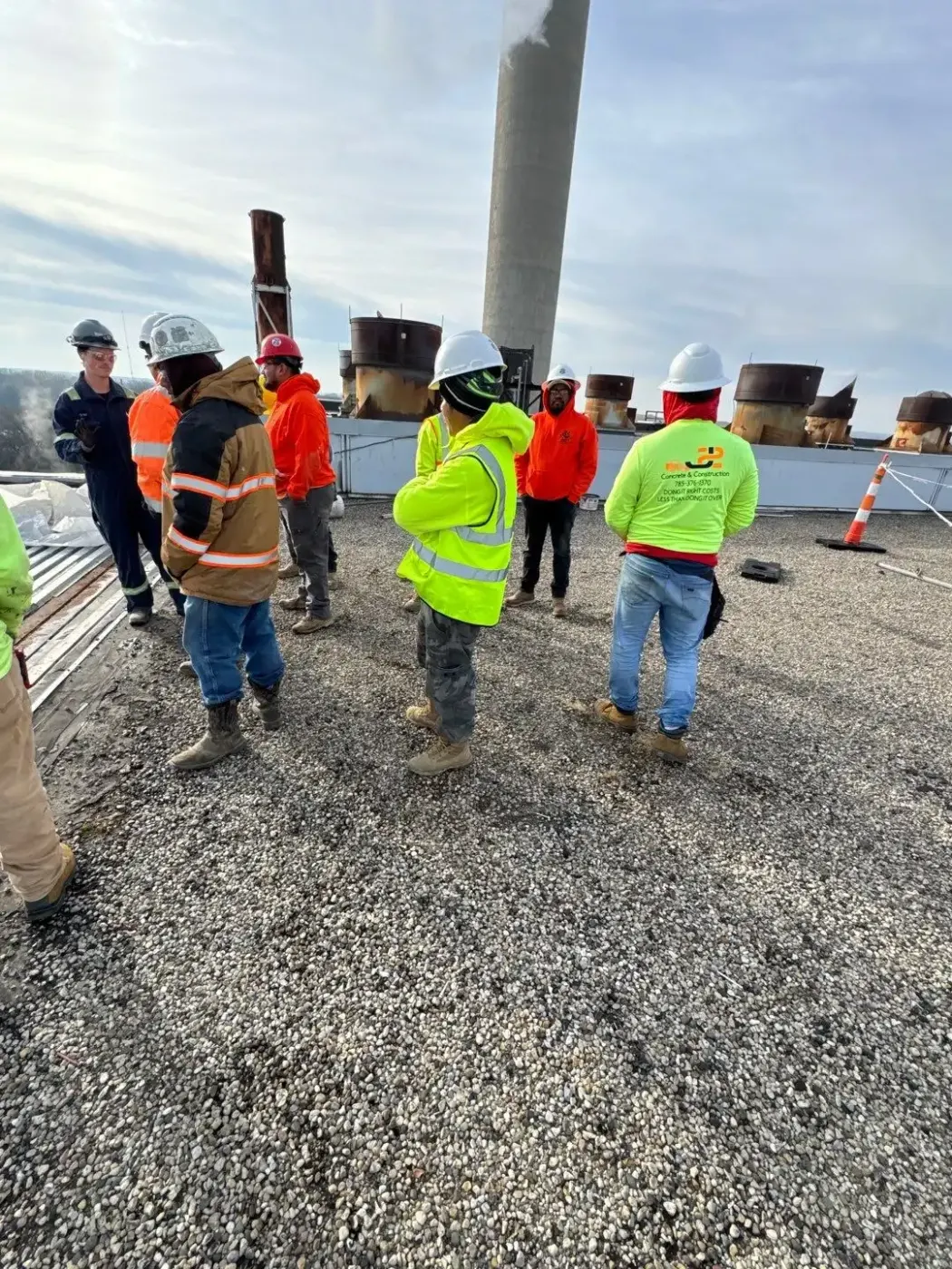 Flashing and seam work in Lowell