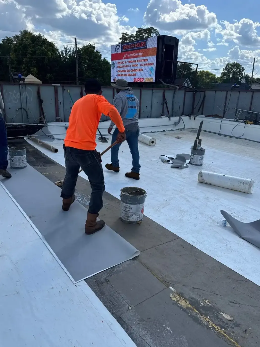 Commercial Roofing in Lowell